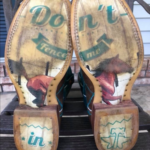Tin Haul Shoes Womens Tin Haul Dont Fence Me In Boots Poshmark
